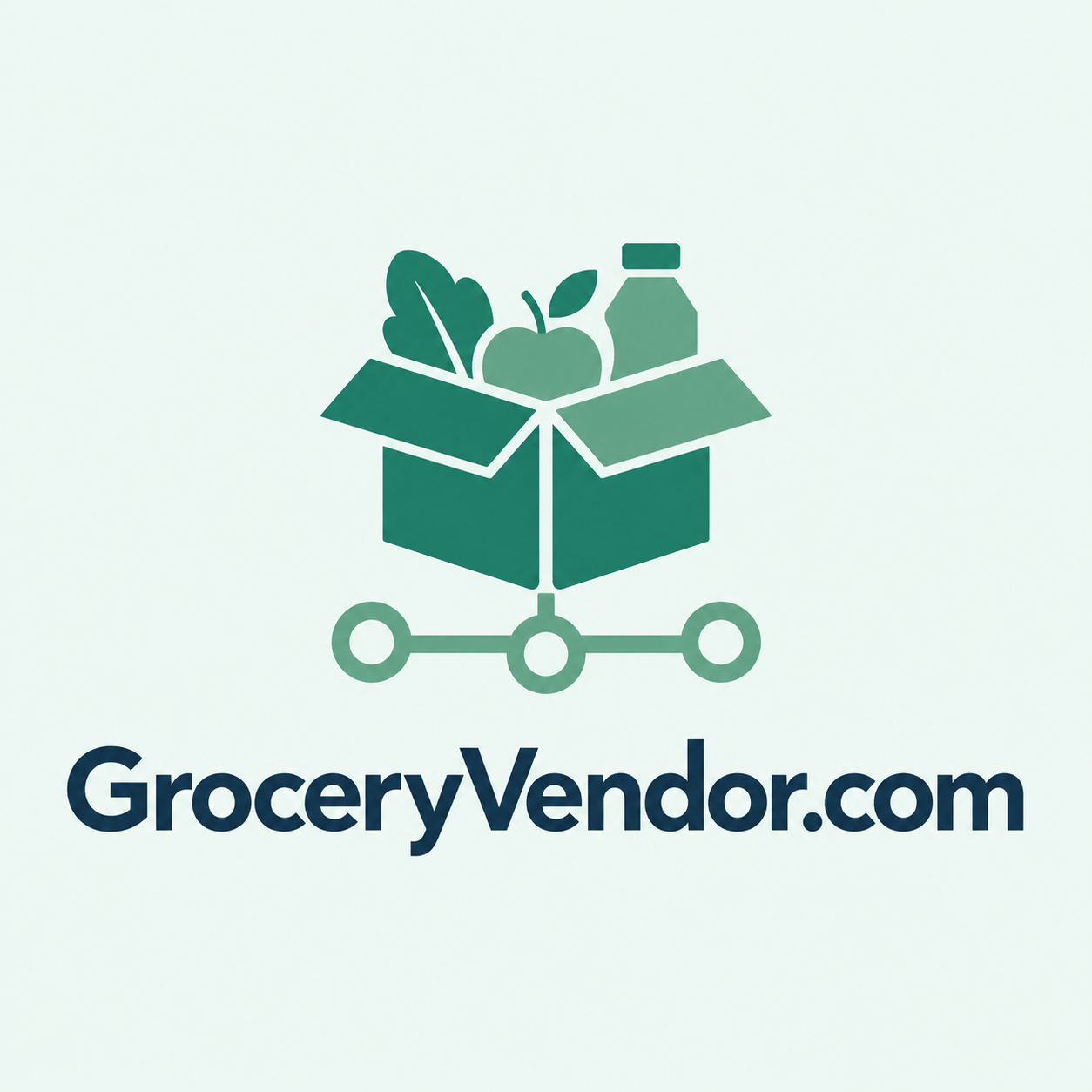 GroceryVendor.com domain name artwork